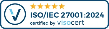 ISO/IEC 27001:2024 zertifiziert
